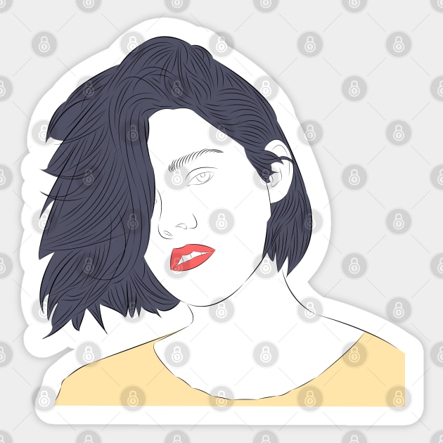 Kristen Stewart Sticker by LiLian-Kaff